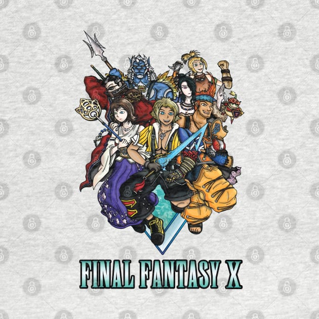 Final Fantasy X Heroes by WarioPunk